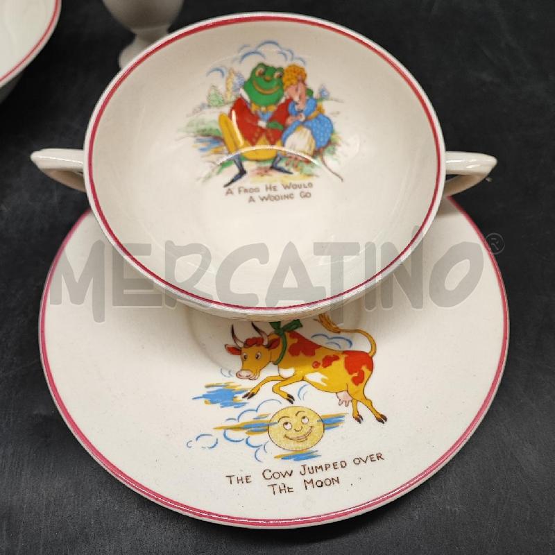 SET PAPPA INGLESE ANIMALI 5 PZ  | Mercatino dell'Usato Roma gregorio vii 3