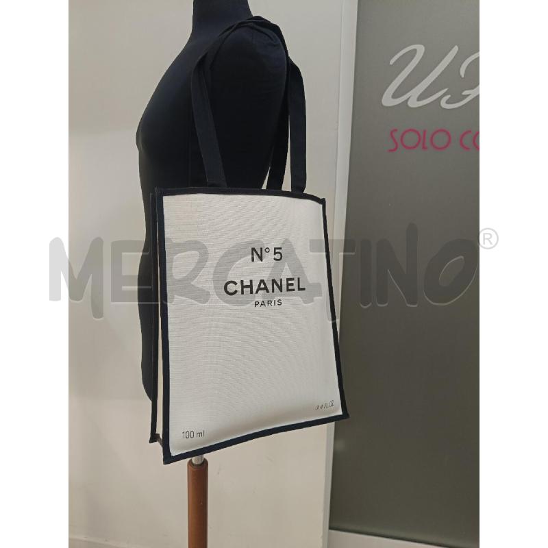 SHOPPER CHANEL LOGO | Mercatino dell'Usato Roma gregorio vii 1