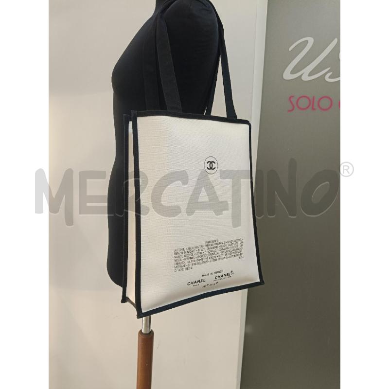 SHOPPER CHANEL LOGO | Mercatino dell'Usato Roma gregorio vii 2