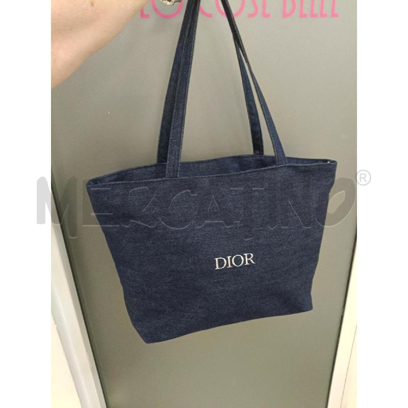 SHOPPER DIOR DENIM | Mercatino dell'Usato Roma gregorio vii 1