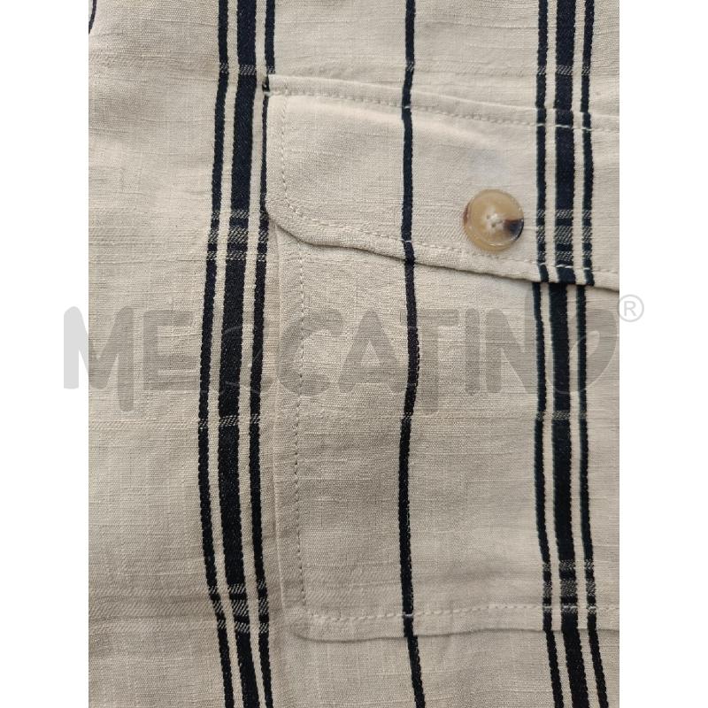 SHORTS DONNA TORY BURCH BEIGE RIGHE NERE | Mercatino dell'Usato Roma gregorio vii 3