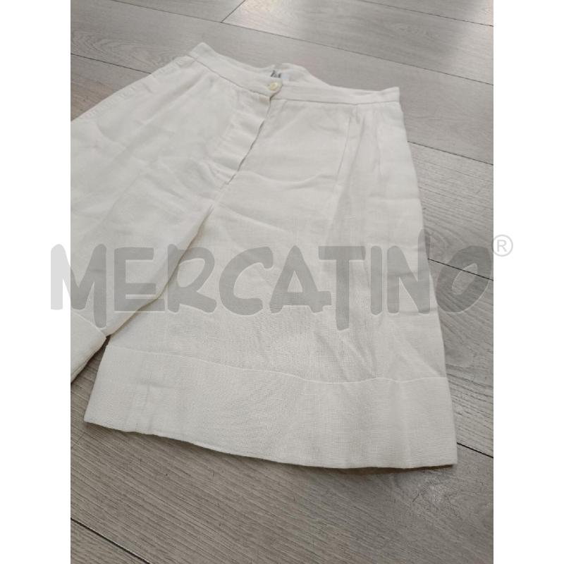 SHORTS MAX MARA PANNA LINO  | Mercatino dell'Usato Roma gregorio vii 2