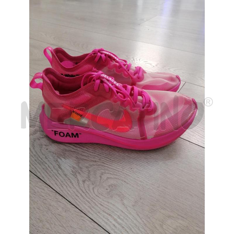 SNEAKERS NIKE ZOOM FLY OFF-WHITE PINK | Mercatino dell'Usato Roma gregorio vii 1