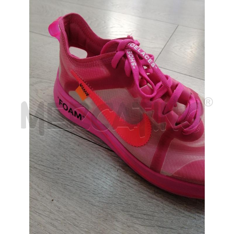 SNEAKERS NIKE ZOOM FLY OFF-WHITE PINK | Mercatino dell'Usato Roma gregorio vii 5