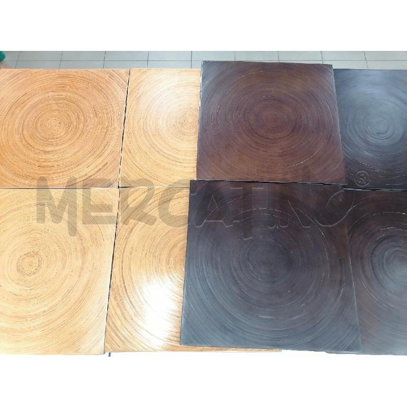 SOTTOPIATTI LEGNO PZ 8 DOUBLE FACE | Mercatino dell'Usato Roma gregorio vii 1