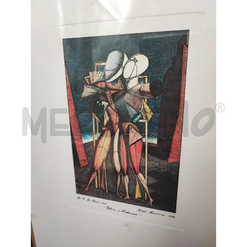 STAMPA DE CHIRICO POLIGRAFICO ZECCA  | Mercatino dell'Usato Roma gregorio vii 4