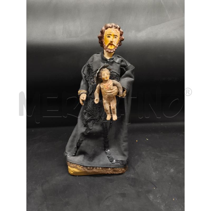 STATUA ANTICA LEGNO DA RIV | Mercatino dell'Usato Roma gregorio vii 1