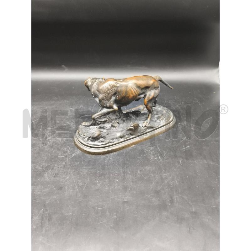 STATUA CANE CACCIA BRONZO DIF CODA  | Mercatino dell'Usato Roma gregorio vii 2