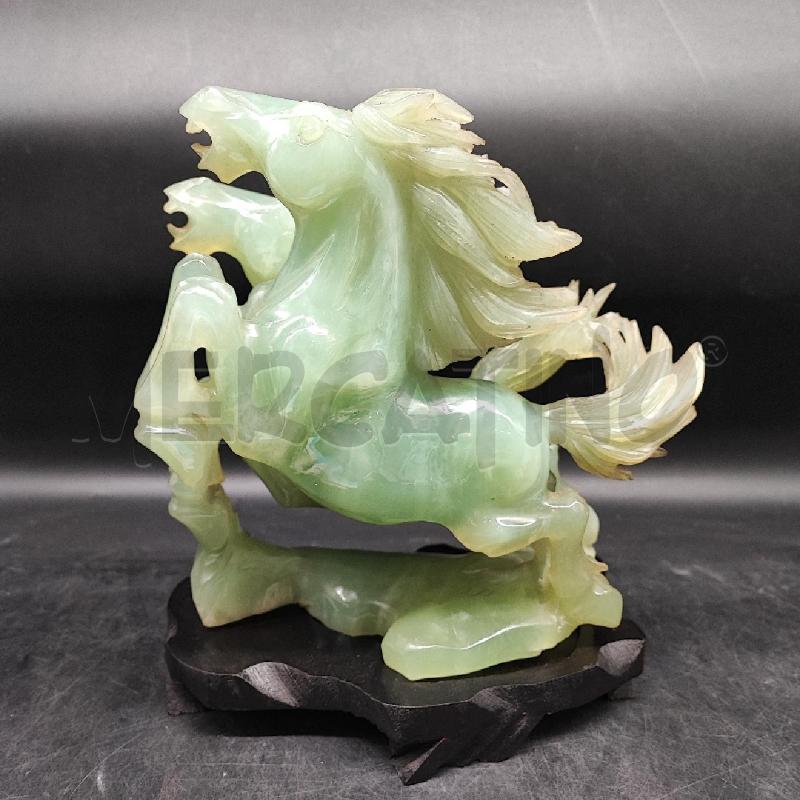 STATUA CAVALLI PIETRA VERDE  | Mercatino dell'Usato Roma gregorio vii 1