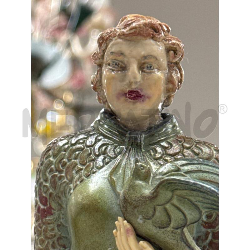 STATUA DONNA CON CANI BASE MARMO DECÒ | Mercatino dell'Usato Roma gregorio vii 3