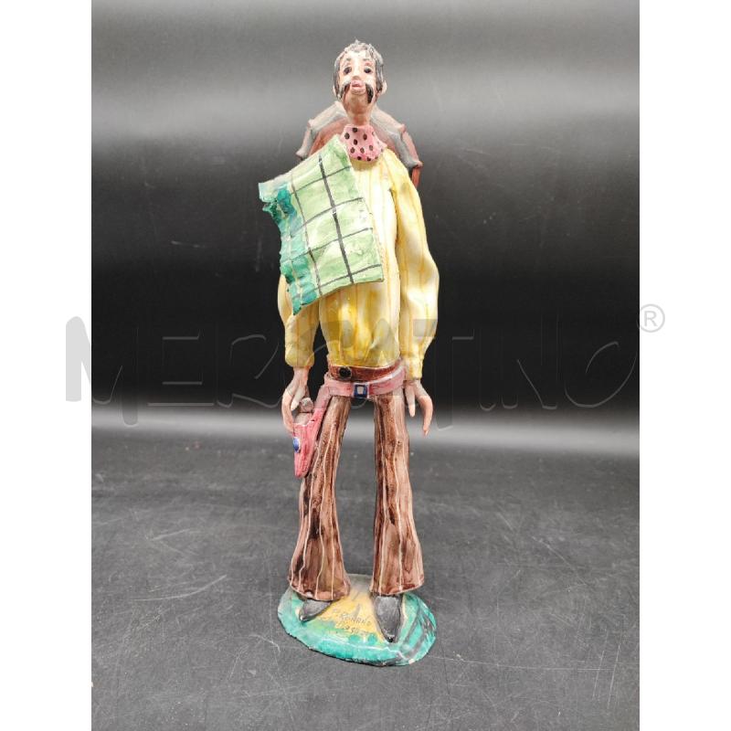 STATUETTA CALTAGIRONE COWBOY  | Mercatino dell'Usato Roma gregorio vii 1