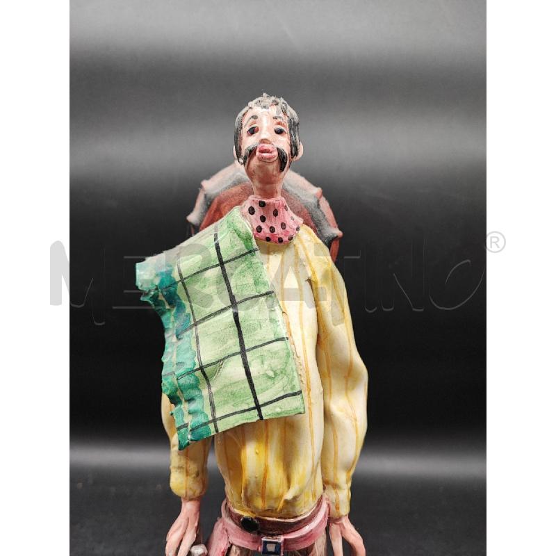 STATUETTA CALTAGIRONE COWBOY  | Mercatino dell'Usato Roma gregorio vii 2