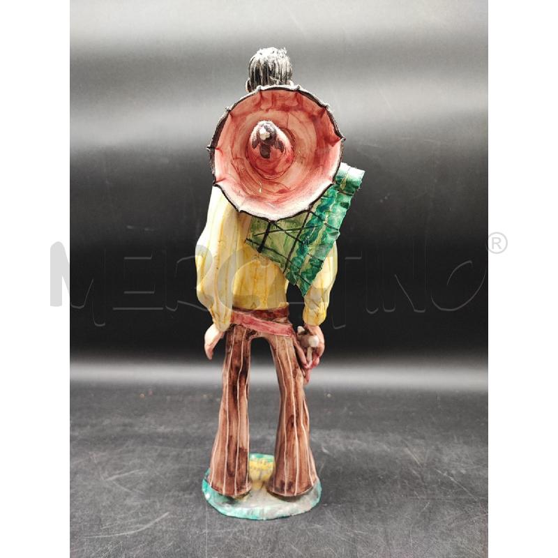 STATUETTA CALTAGIRONE COWBOY  | Mercatino dell'Usato Roma gregorio vii 4
