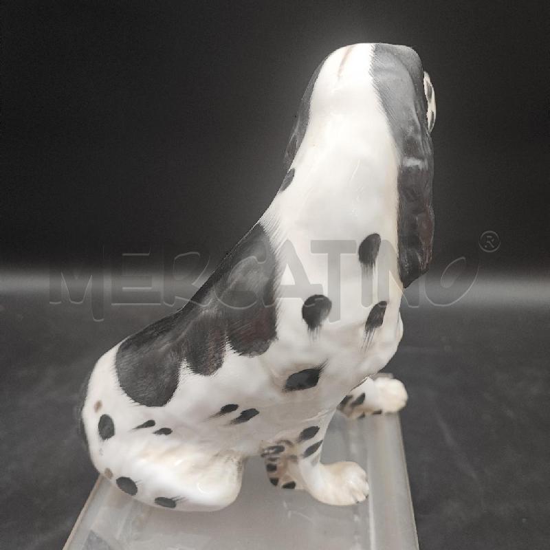STATUETTA CER CANE COALPORT MACCHIE NERE  | Mercatino dell'Usato Roma gregorio vii 3
