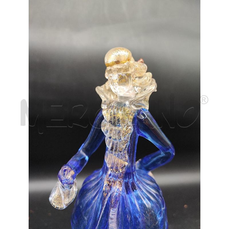 STATUETTA LA MURRINA BLU DORATA  | Mercatino dell'Usato Roma gregorio vii 3