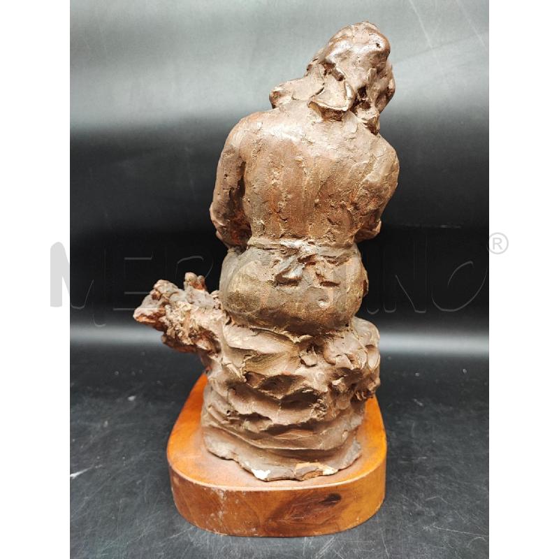 STATUETTA TERR MATERNITA BASE LEGNO  | Mercatino dell'Usato Roma gregorio vii 4