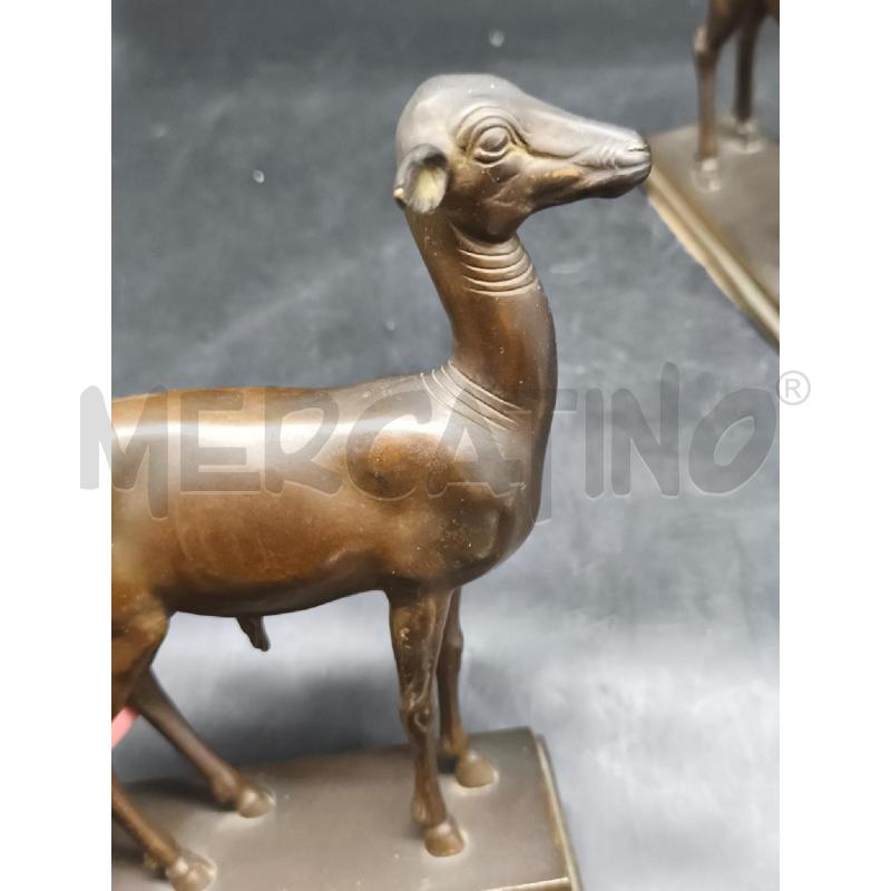 STATUE COPPIA CERBIATTI DA RIV GRANDI BRO BRU | Mercatino dell'Usato Roma gregorio vii 3