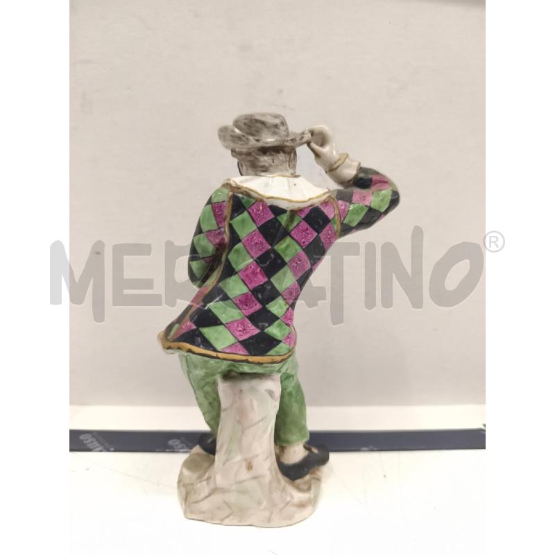 STATUINA GIACCA VERDE VIOLA 18 CM | Mercatino dell'Usato Roma gregorio vii 2