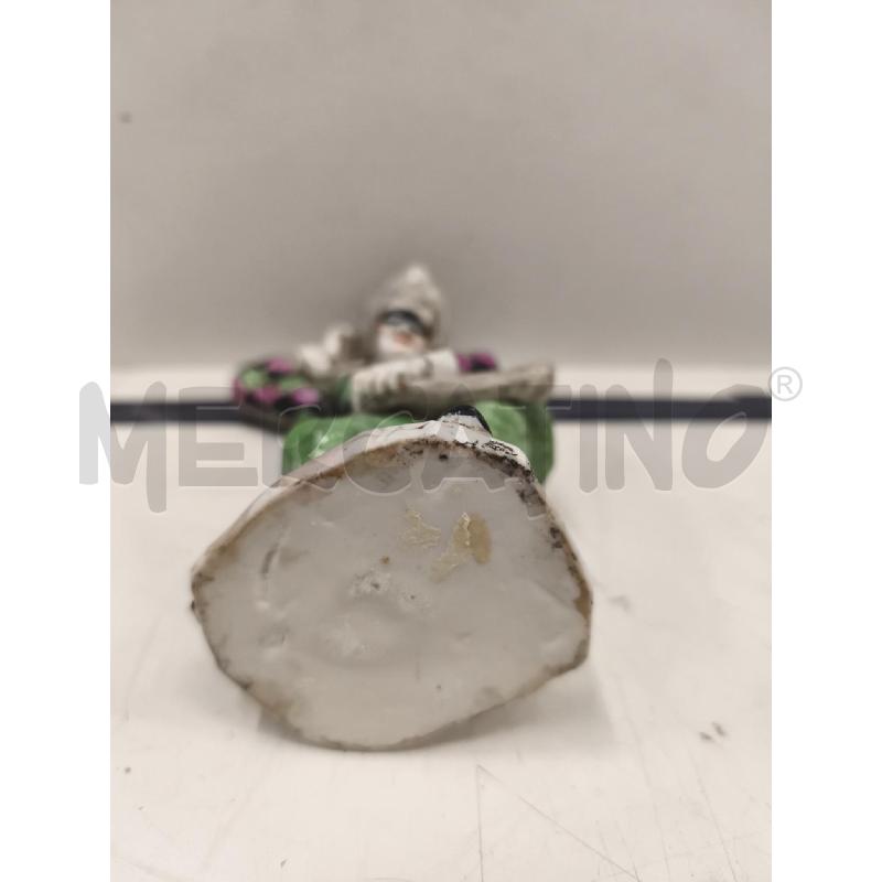 STATUINA GIACCA VERDE VIOLA 18 CM | Mercatino dell'Usato Roma gregorio vii 3