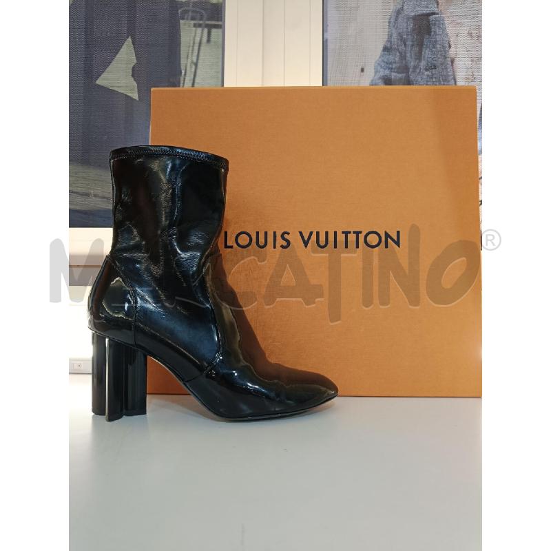 STIVALI SILHOUETTE LOUIS VUITTON IN PELLE NERA LUCIDA  | Mercatino dell'Usato Roma gregorio vii 1