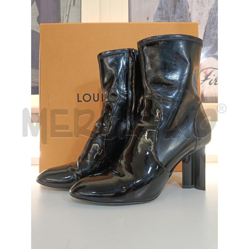 STIVALI SILHOUETTE LOUIS VUITTON IN PELLE NERA LUCIDA  | Mercatino dell'Usato Roma gregorio vii 2