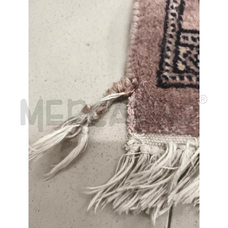 TAPPETO BLU ROMBI ROSSI 190X 125 | Mercatino dell'Usato Roma gregorio vii 3