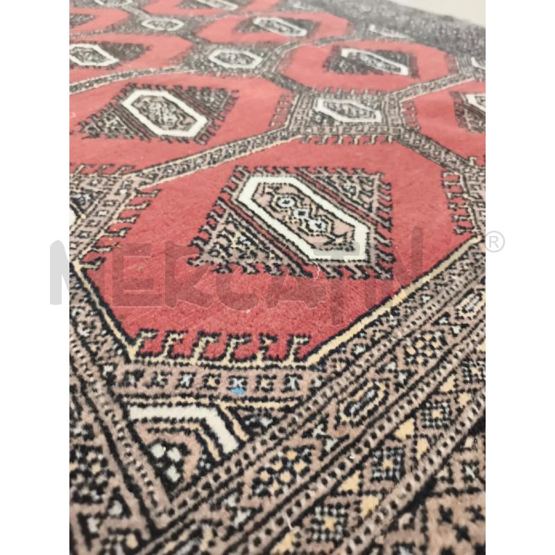 TAPPETO BLU ROMBI ROSSI 190X 125 | Mercatino dell'Usato Roma gregorio vii 4