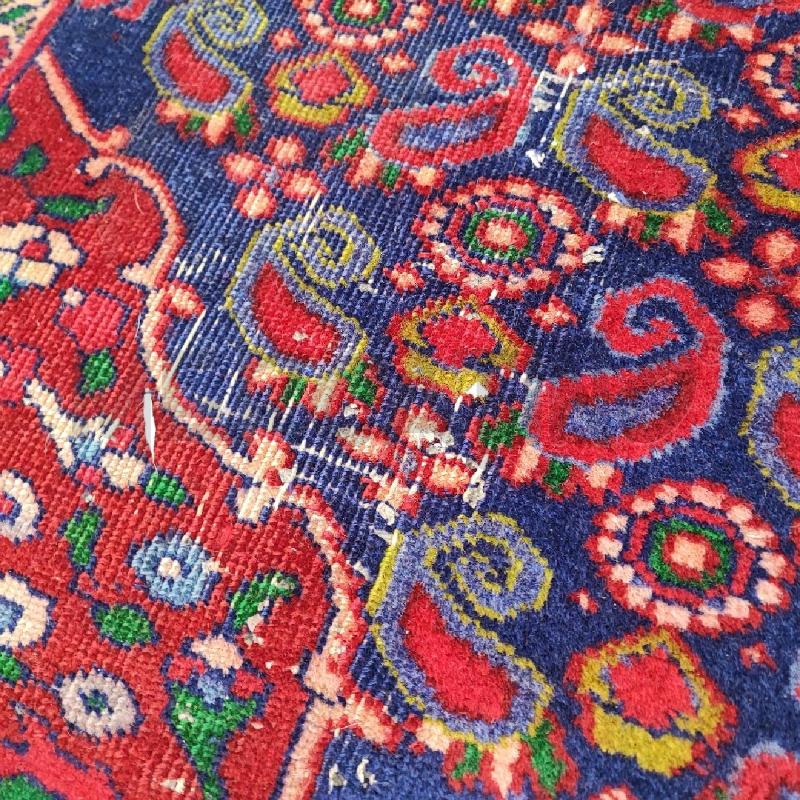 TAPPETO ROSSO BLU 220X125 ROSONE ROSSO  | Mercatino dell'Usato Roma gregorio vii 5