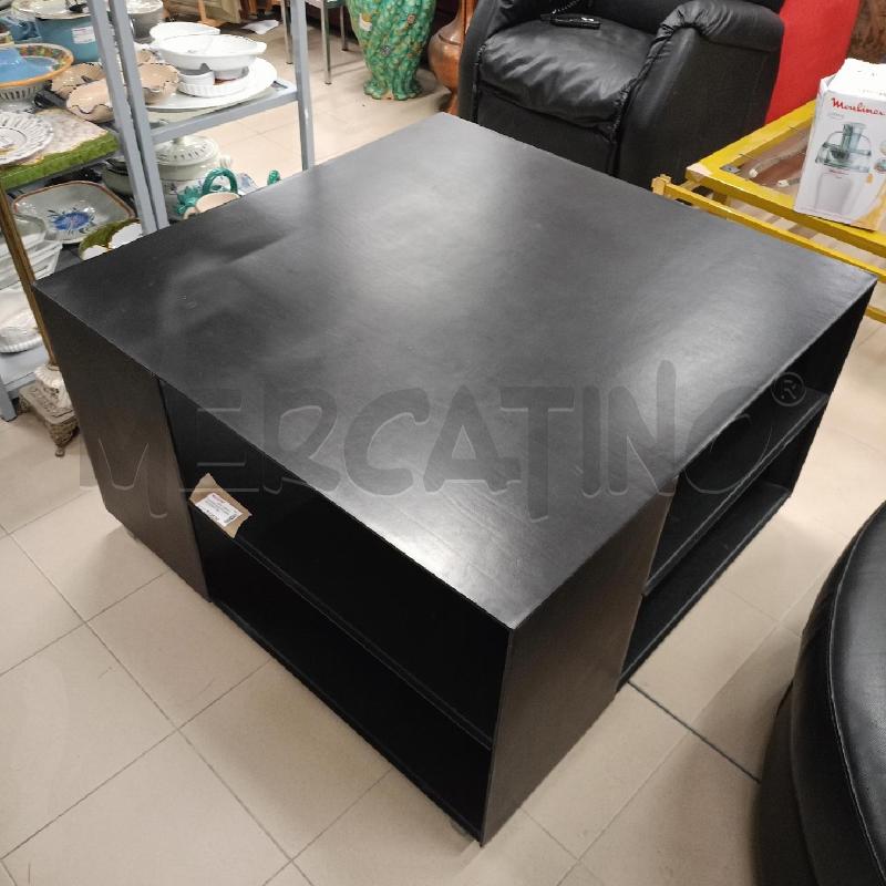 TAVOLINO SALOTTO NERO -FLEX FORM- PELLE | Mercatino dell'Usato Roma gregorio vii 1