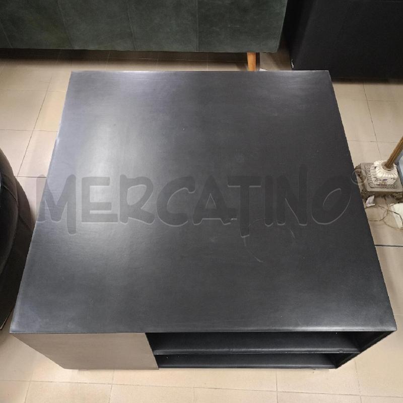 TAVOLINO SALOTTO NERO -FLEX FORM- PELLE | Mercatino dell'Usato Roma gregorio vii 3