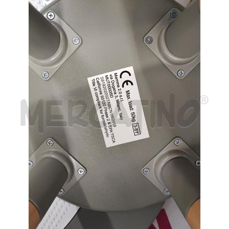 TAVOLINO STOKKE BIMBO + 2 SEDIE VERDE  | Mercatino dell'Usato Roma gregorio vii 4