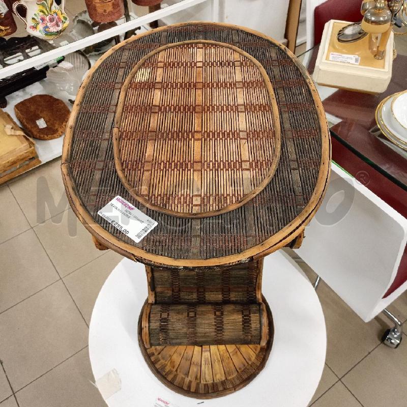 TAVOLINO VIMINI  | Mercatino dell'Usato Roma gregorio vii 3