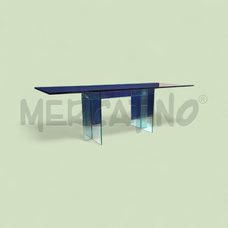 TAVOLO RETT PIANO E BASE VETRO  | Mercatino dell'Usato Roma gregorio vii 2