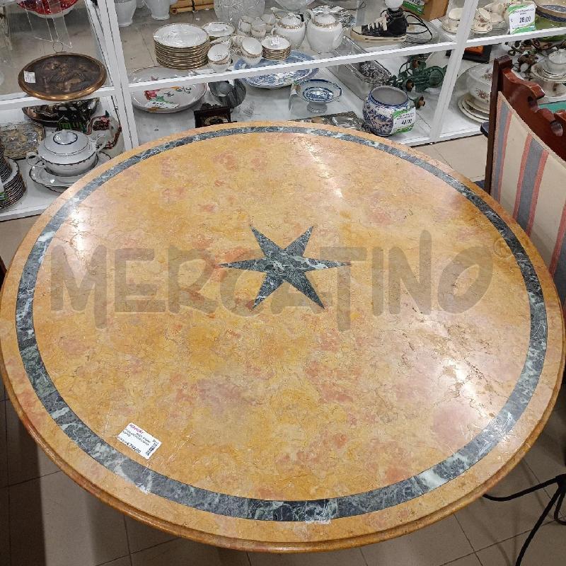 TAVOLO ROTONDO PIANO MARMO | Mercatino dell'Usato Roma gregorio vii 3