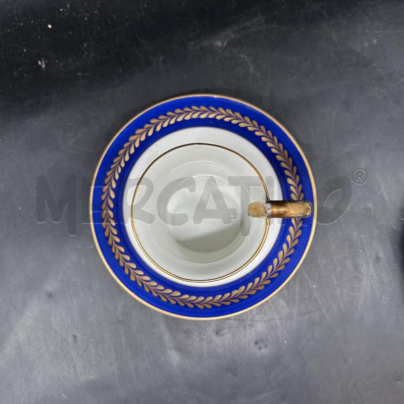 TAZZA PORCELLANA FIORI CON PIATTINO  | Mercatino dell'Usato Roma gregorio vii 3