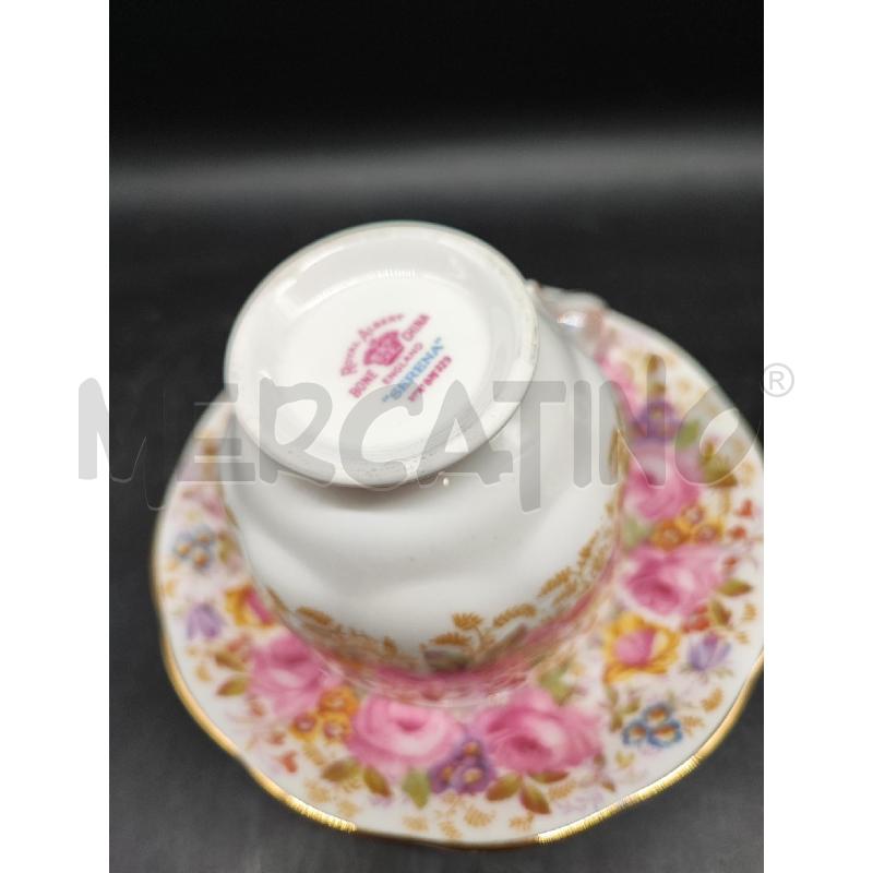 TAZZA ROYAL ALBERT FIORI ROSA MOD SERENA  | Mercatino dell'Usato Roma gregorio vii 3