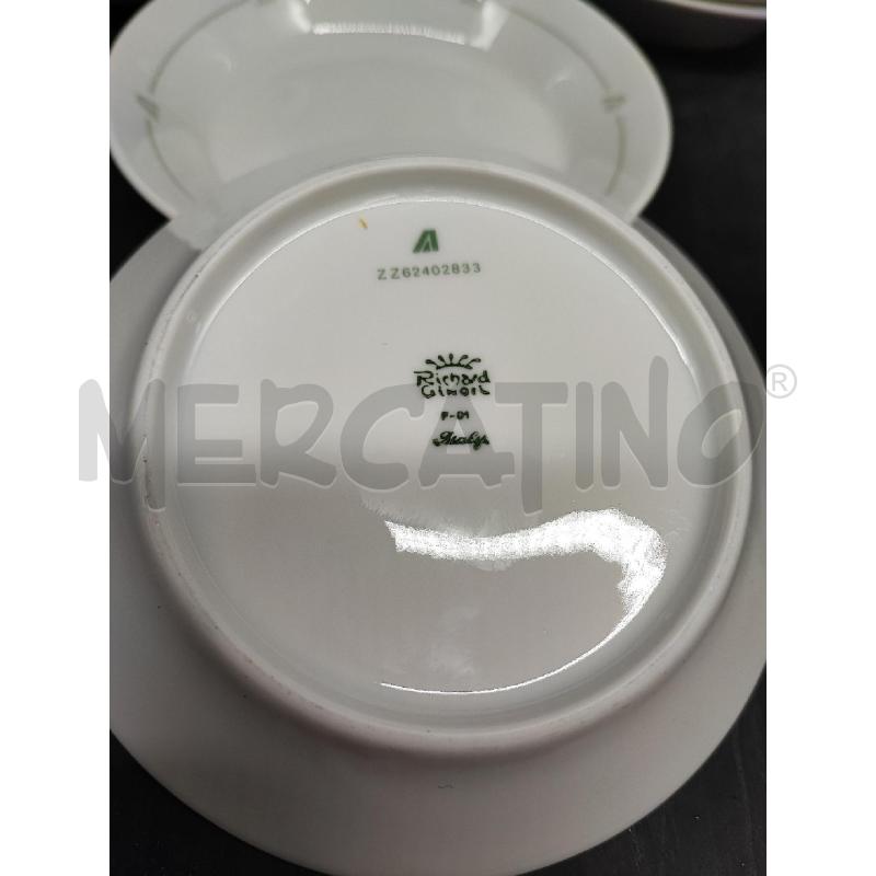TAZZE CONSOMME GINORI PER ALITALIA 6 PZ  | Mercatino dell'Usato Roma gregorio vii 4