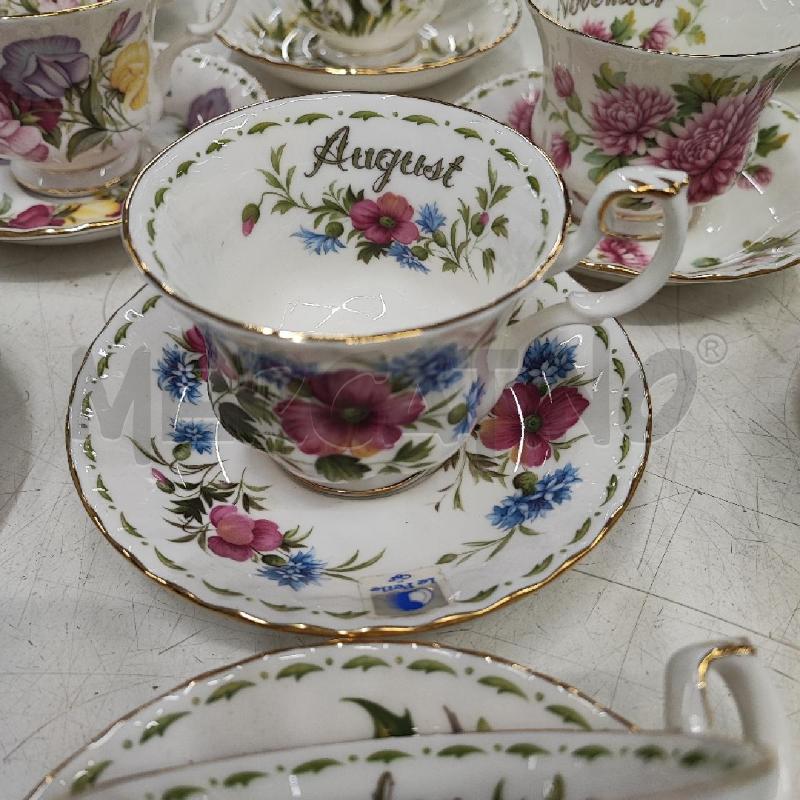 TAZZE PZ. 12 ROYAL ALBERT MESI  | Mercatino dell'Usato Roma gregorio vii 2