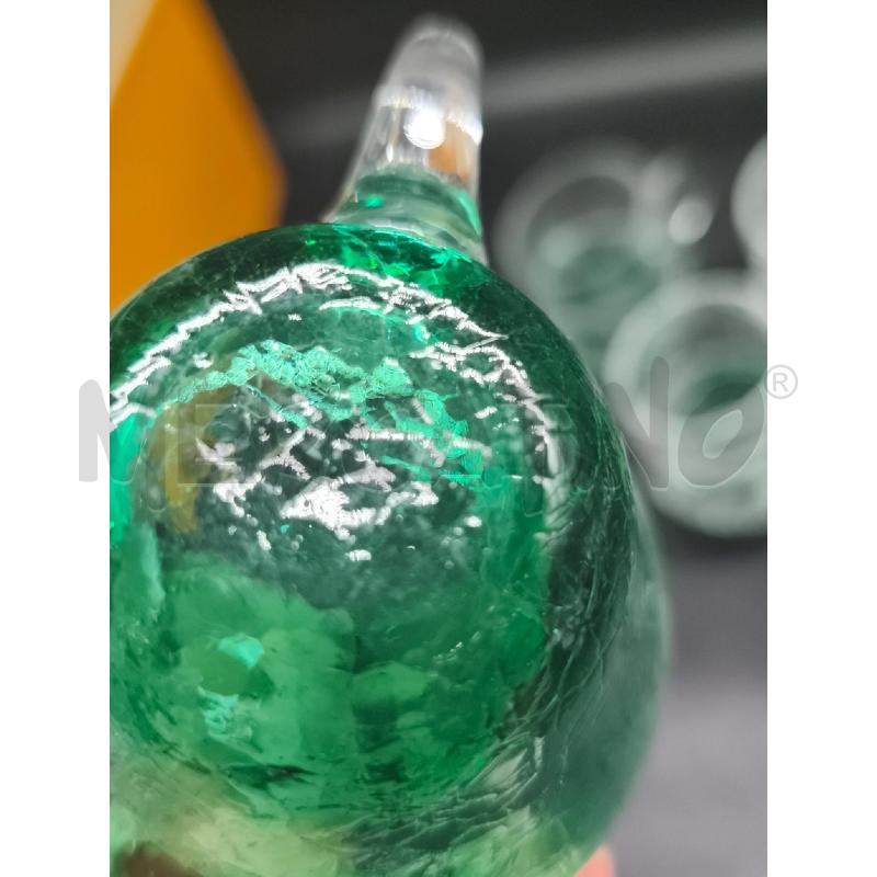 TAZZINE VETRO VERDE 12 PZ | Mercatino dell'Usato Roma gregorio vii 4