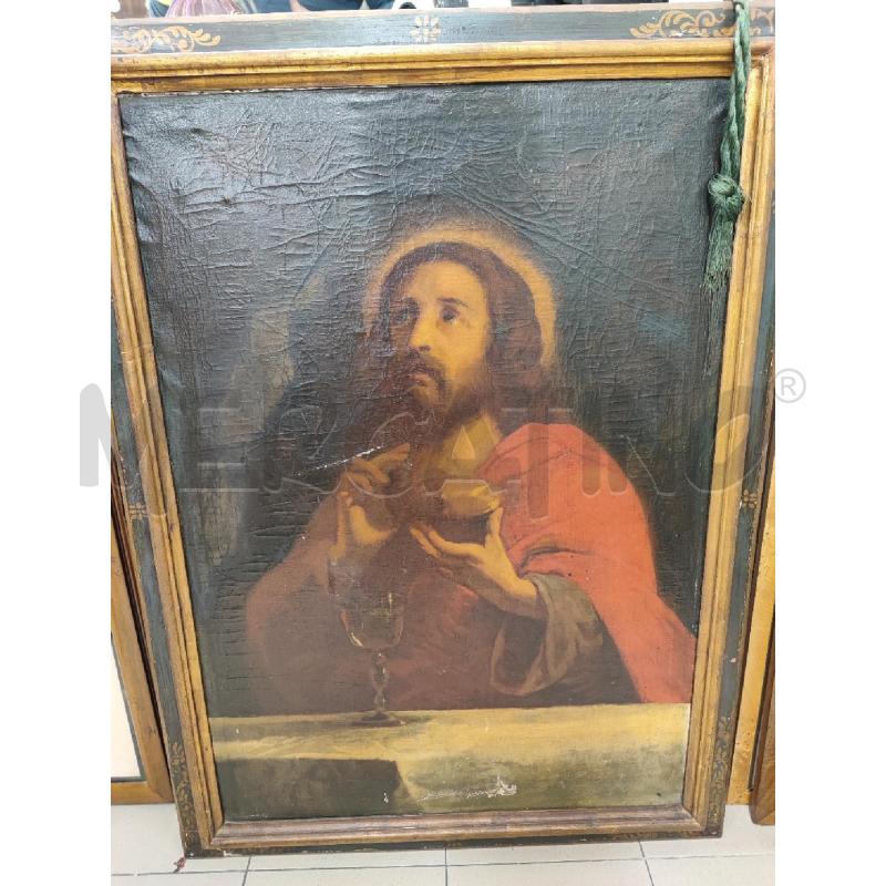 TELA DIP GESU DA RIV CORN SCURA  | Mercatino dell'Usato Roma gregorio vii 1