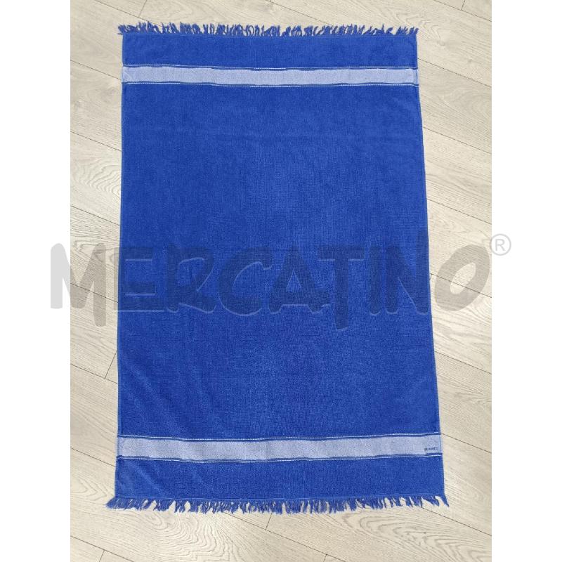TELO MARE HERMES BLU BANDA MELANGE | Mercatino dell'Usato Roma gregorio vii 1