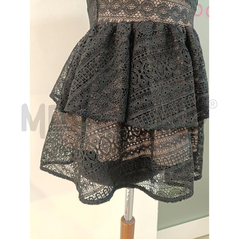TOP MARISSA WEBB FONDO NUDE PIZZO NERO BALZE  | Mercatino dell'Usato Roma gregorio vii 2