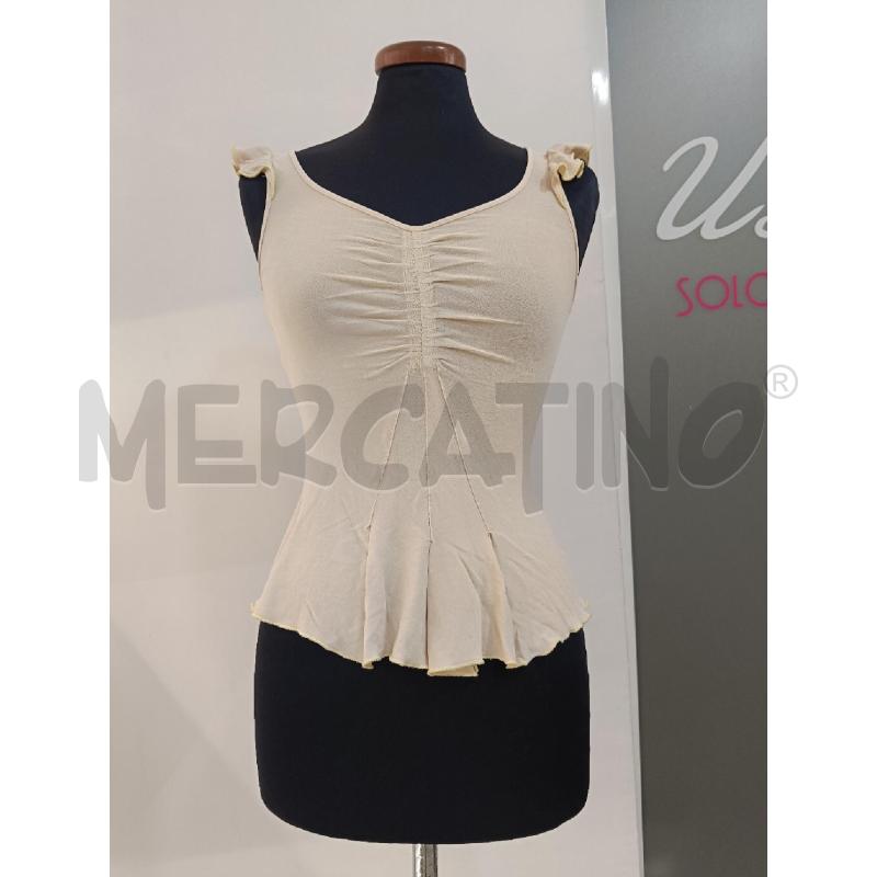 TOP MOSCHINO BEIGE ROCUES | Mercatino dell'Usato Roma gregorio vii 1