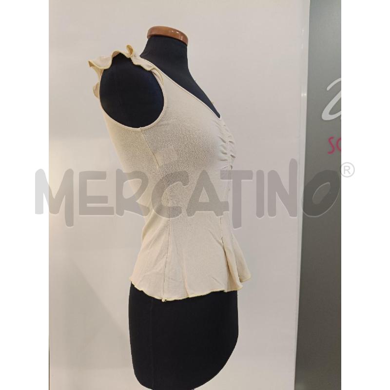 TOP MOSCHINO BEIGE ROCUES | Mercatino dell'Usato Roma gregorio vii 2