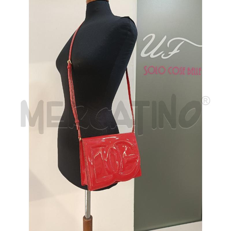 TRACOLLA DOLCE&GABBANA ROSSA IN VERNICE | Mercatino dell'Usato Roma gregorio vii 1