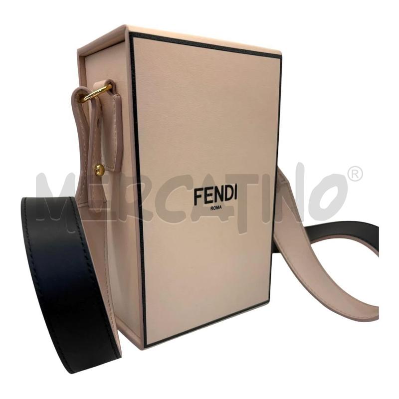 TRACOLLA FENDI VERTICAL BOX ROSA 8BT339-ADP6 218-0402 | Mercatino dell'Usato Roma gregorio vii 2