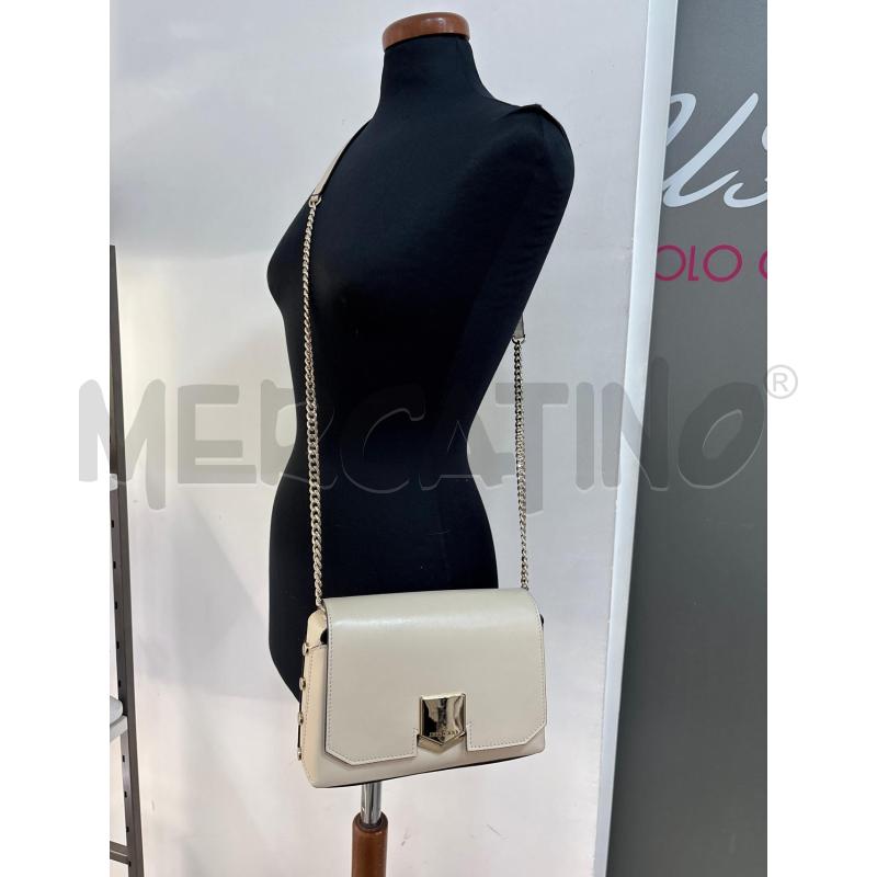 TRACOLLA JIMMY CHOO BEIGE PELLE DCH1K0 | Mercatino dell'Usato Roma gregorio vii 3