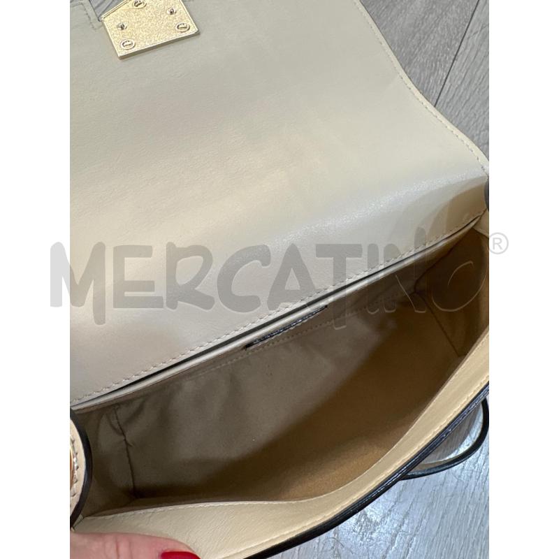 TRACOLLA JIMMY CHOO BEIGE PELLE DCH1K0 | Mercatino dell'Usato Roma gregorio vii 4