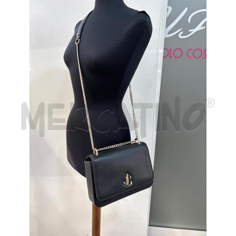 TRACOLLA JIMMY CHOO NERA JC DORATA | Mercatino dell'Usato Roma gregorio vii 3