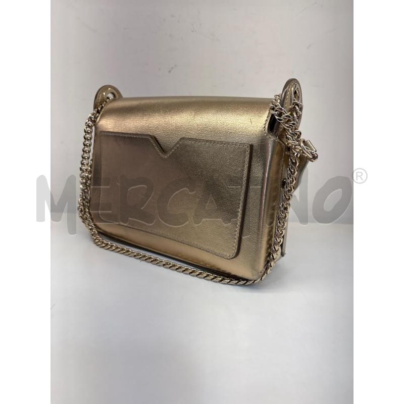 TRACOLLA JIMMY CHOO ORO IN PELLE V18Z3J | Mercatino dell'Usato Roma gregorio vii 2